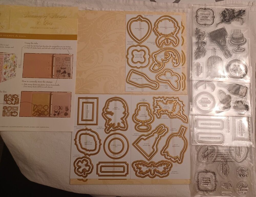 Anna Griffin Treasury Holiday Clear Stamps and Cutting Dies 1